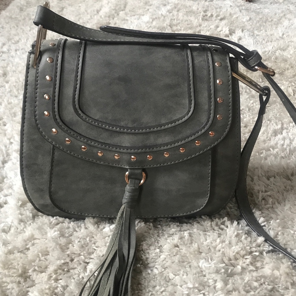 Franco Sarto Fringe Crossbody Bag